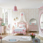 Màu hồng trong nội thất nhà trẻ