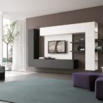 Wohnzimmermöbel im Minimalismus-Stil
