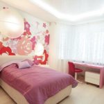 Dormitor roz luminos