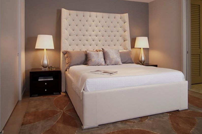 Phòng ngủ nhỏ gọn theo phong cách hiện đại.