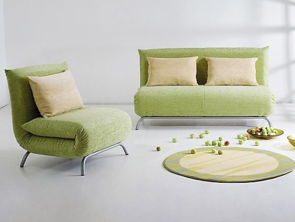 Trīs līmeņu stilīgs dīvāns