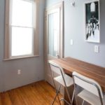 Dining area in a small kitchen