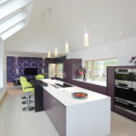 Design a bright kitchen in a country house