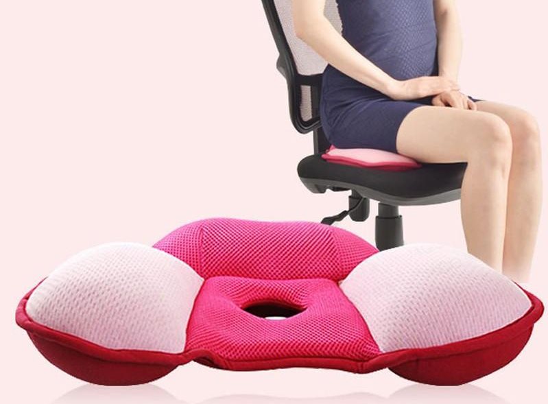 Orthopedic pillow for office chair