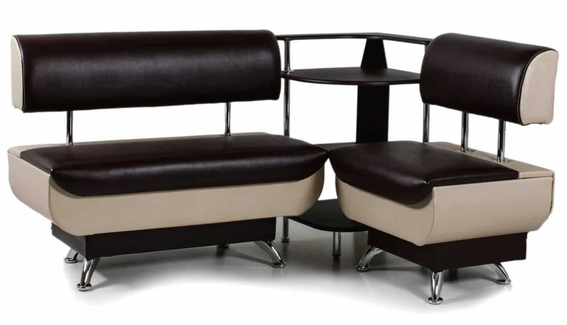 Modulinė modernaus stiliaus virtuvės sofa