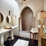 Oriental style in the design of the bathroom