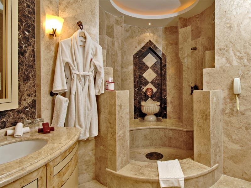 Turkish style shower