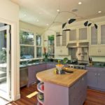 Kitchen island wood worktop