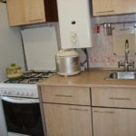 Kruşçev'deki mutfağın kompakt düzeni