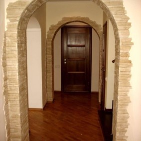 arch in the corridor