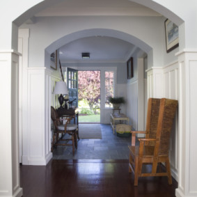 arch in the hallway decoration ideas