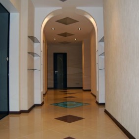 vòm trong ý tưởng thiết kế hành lang