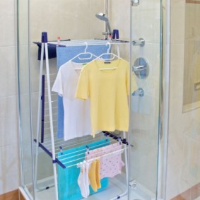 clothes dryer in the bathroom ideas photo