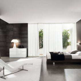 black and white bedroom interior ideas