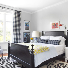 black and white bedroom ideas views