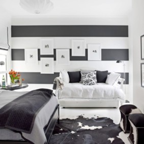 black and white bedroom kinds of ideas