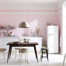 sienas krāsa virtuves dizaina idejās