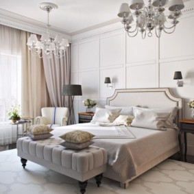 neoclassical bedroom decor