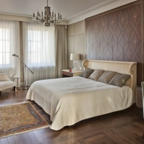 neoclassical bedroom decoration