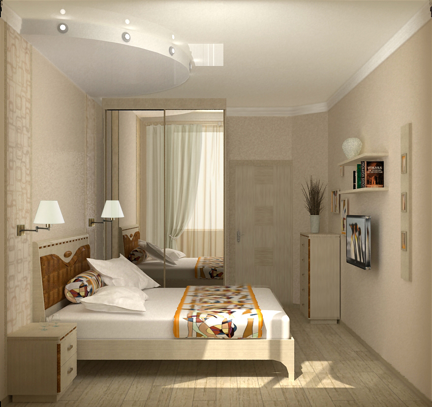 small bedroom design 7 sq. meters