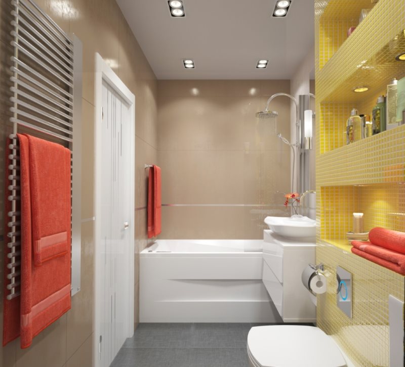 Navrhnite kúpeľňový projekt v štýle minimalizmu