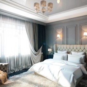 neoklasicisma guļamistabas griesti