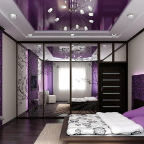purple bedroom design ideas