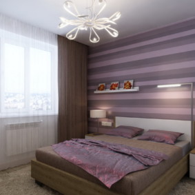 violetas guļamistabas dekoru idejas