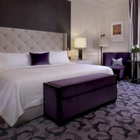 purple bedroom decoration ideas