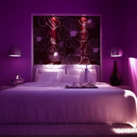 violetas guļamistabas idejas idejas