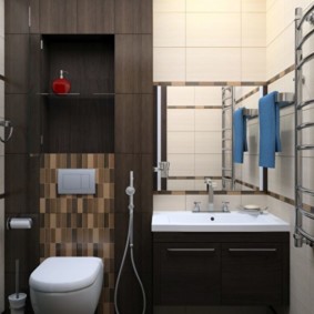 Χρουστσόφ μπάνιο σε ένα μοντέρνο στυλ