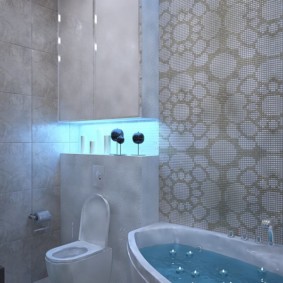 Dekoratīvs apgaismojums vannas istabā