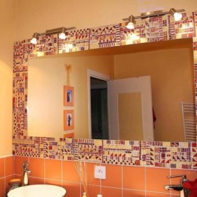 Decor mirrors mosaic tiles