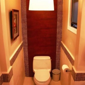 Διακόσμηση τοίχων τουαλέτας μωσαϊκού