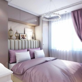 purple bedroom interior decor ideas