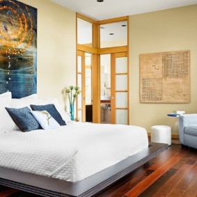 Feng Shui bedroom interior design photo