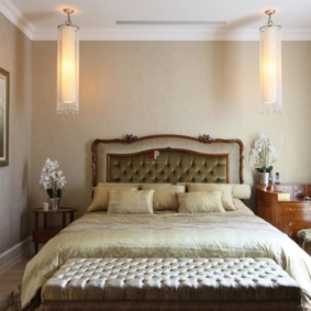 neoclassical bedroom