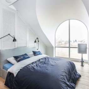 attic bedroom views