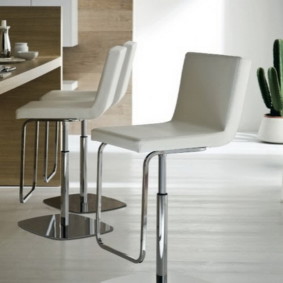 bar stools for the kitchen interior photo