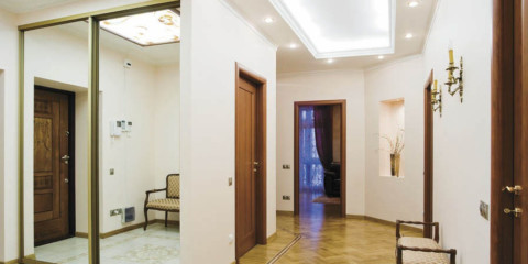 foto de design de iluminação de corredor