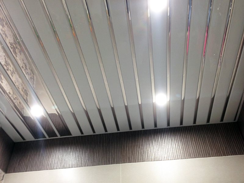 Latten van geverfd aluminium plafond