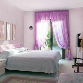 lilac bedroom photo design