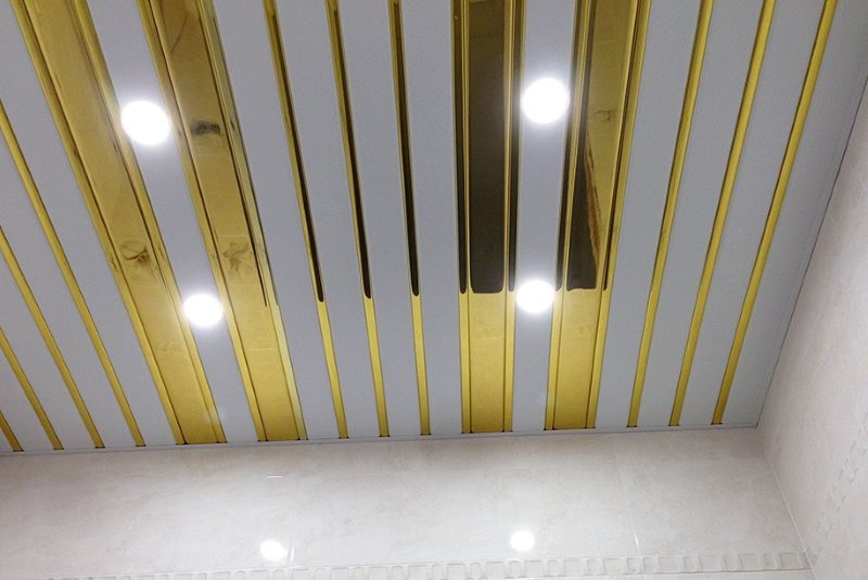 Combinatie van rackplafond