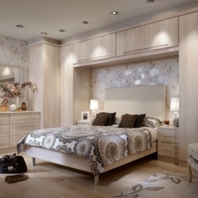 wardrobes over the bed in the bedroom ideas