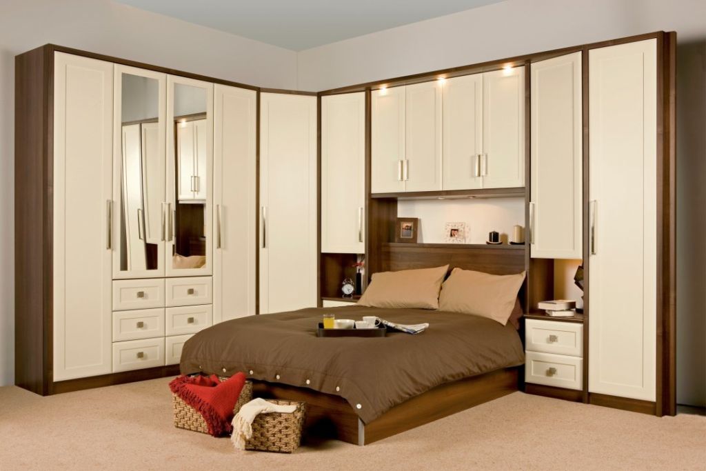 wardrobe over the bed in the bedroom kinds of ideas