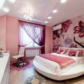 ý tưởng nội thất phòng ngủ lilac