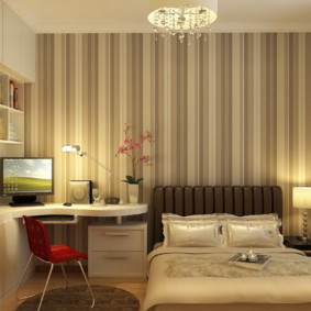 modern bedroom 12 sq. m