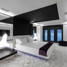 high tech bedroom