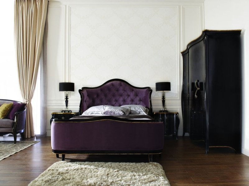 art deco bedroom design photo