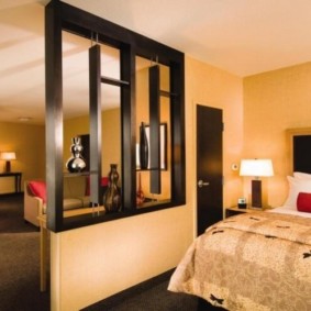 dormitori-saló de 18 m2 foto de disseny